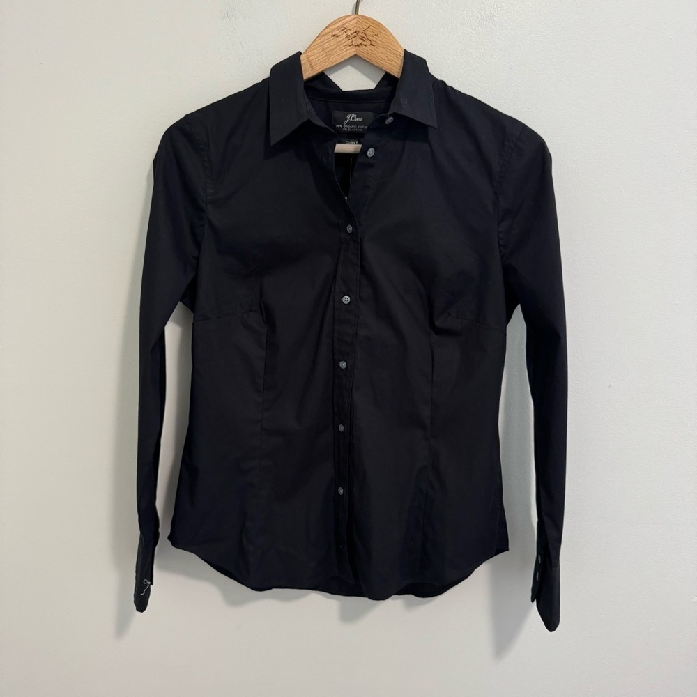 J. Crew NWT Organic Cotton Button Down Dress Shirt